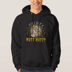 Grappige elektricien uurtarief elektrisch elektric hoodie