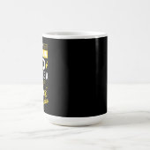 Grappige elektricien vader cadeau magische mok (Midden)