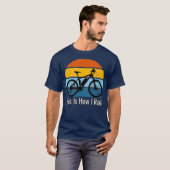 Grappige elektrische fiets Dit is hoe ik rol als i T-shirt (Voorkant volledig)