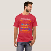 grappige elektronica motor ingenieur wetenschapper t-shirt (Voorkant volledig)