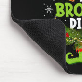 Grappige Elf Beste Sint Mijn Broer Heeft Het Gedaa Muismat (Hoek)
