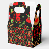 Grappige Elf Christmas Wrapping Bedankdoosjes (Geopend)