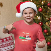 Grappige Elf Het laden van Energie op Progress Bar T-shirt