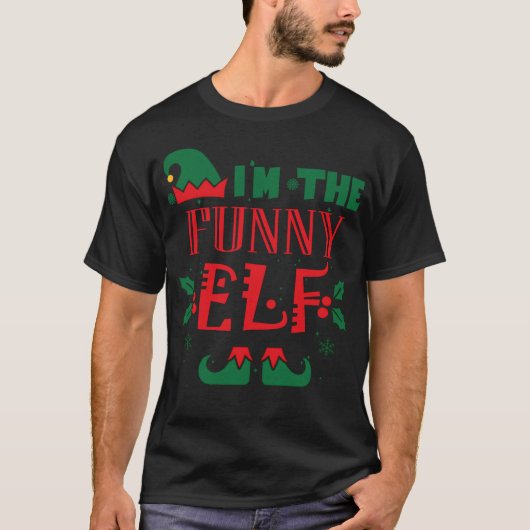 GRAPPIGE ELF T-SHIRT (Voorkant)