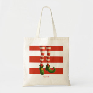 Grappige Elfenbenen   Noorderlicht Pret Kerst Tas