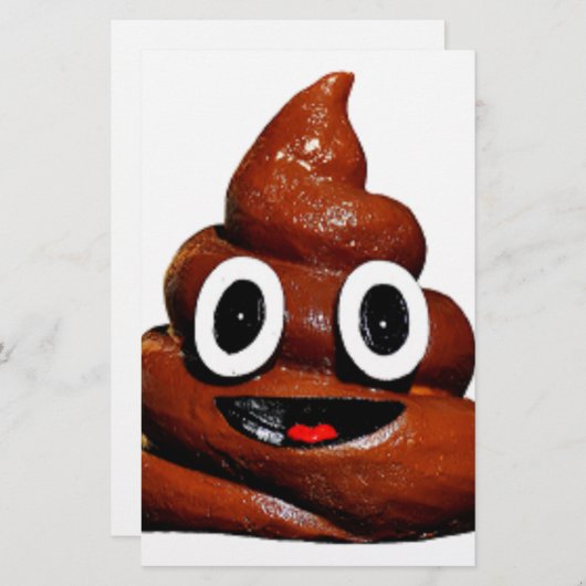 grappige emoji briefpapier (Voorkant / Achterkant)