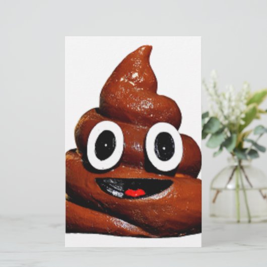 grappige emoji briefpapier (Staand voorkant)