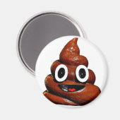 grappige emoji magneet (Voorkant / Achterkant)
