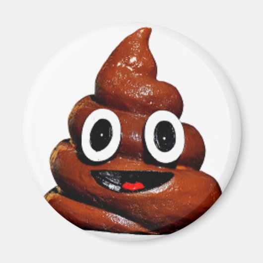 grappige emoji magneet (Voorkant)