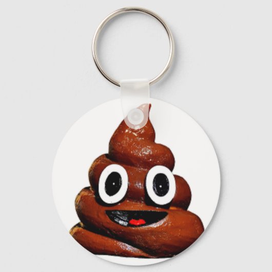 grappige emoji sleutelhanger (Voorkant)