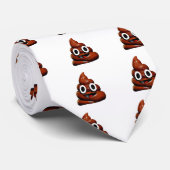 grappige emoji stropdas (Opgerold)