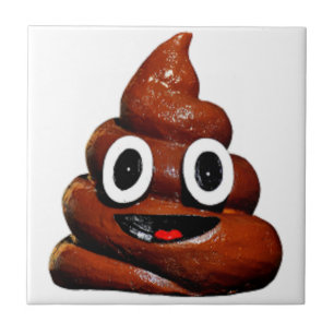 grappige emoji tegeltje
