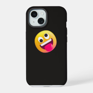 Grappige Emoji Uitdrukking Hoesje iPhone 15 Case