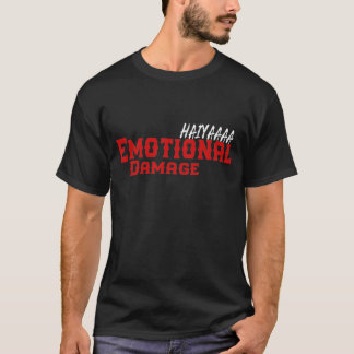 grappige emotionele schade meme koele emotionele s t-shirt
