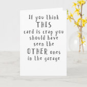 Grappige en eenvoudige verjaardagskaart kaart (Gele Bloem)