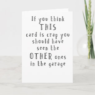 grappige en eenvoudige verjaardagskaart kaart