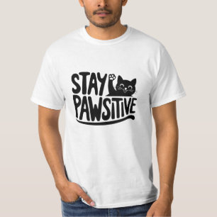 Grappige en eigenzinnige Cat Lover graphics T-shirt