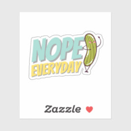 Grappige en eigenzinnige sticker