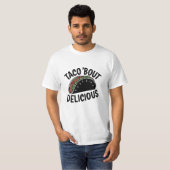 Grappige en eigenzinnige Taco Lover Graphics T-shirt (Voorkant volledig)