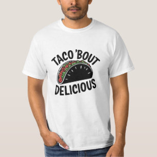 Grappige en eigenzinnige Taco Lover Graphics T-shirt