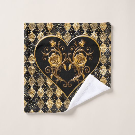 Grappige en elegante Gothic Bad Handdoek (Wasdoekje)