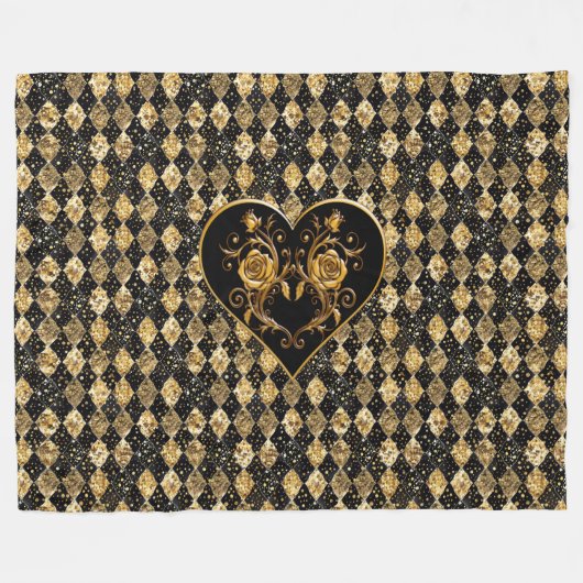 Grappige en elegante Gothic Fleece Deken (Voorkant (Horizontaal))