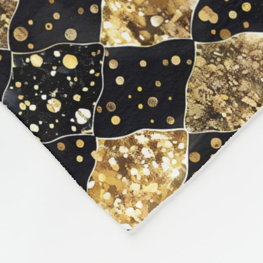 Grappige en elegante Gothic Fleece Deken (Hoek)