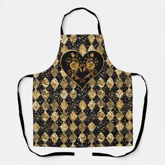 Grappige en elegante Gothic Schort (Voorkant)