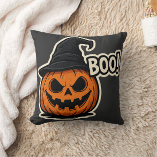 Grappige en eng Halloween sticker Kussen