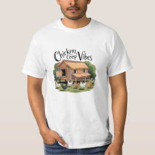 Grappige en gedurfde Chicken Lover graphics T-shirt
