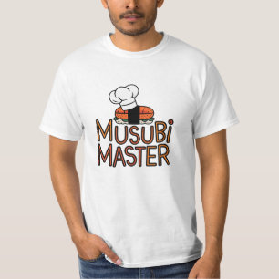Grappige en gedurfde Musubi Design T-shirt