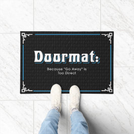 Grappige en humoristische welkomstmatten | Ga weg Deurmat
