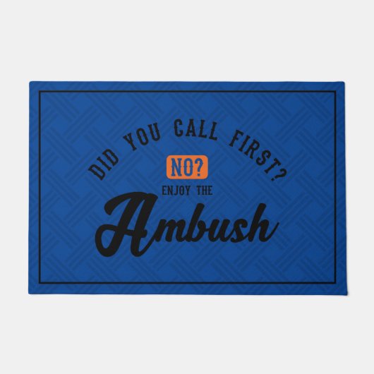 Grappige en humoristische welkomstmatten | Geniet  Deurmat (Voorkant)