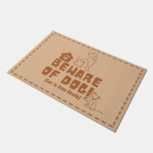 Grappige en humoristische welkomstmatten | Pas op  Deurmat (Schuin)