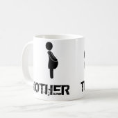 Grappige en koele Moeder Trucker door Storeman Koffiemok (Voorkant links)