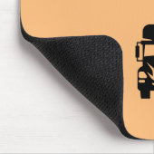 Grappige en koele Moeder Trucker door Storeman Muismat (Hoek)