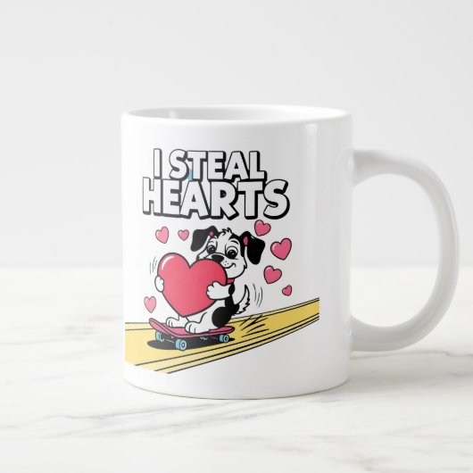 Grappige en moderne Valentijn's Day voor hem en ha Grote Koffiekop (Rechts)