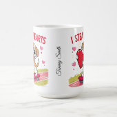 Grappige en moderne Valentijn's Day voor hem en ha Koffiemok (Center)