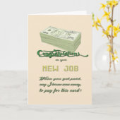 Grappige en sarcastische kaart voor een nieuwe baa (Gele Bloem)