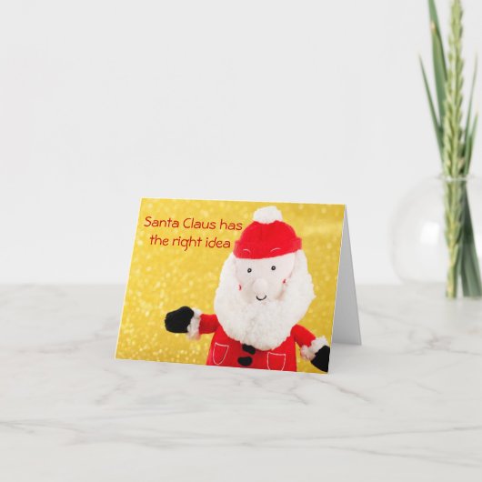 Grappige en sarcastische Xmas Kaart voor ongewenst (Voorkant)