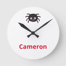 Grappige en Schattige Gepersonaliseerde Spin met N