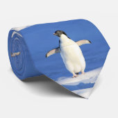 Grappige en schattige kleine baby pinguïn stropdas (Opgerold)