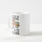 Grappige en Schattigee Ouders Ochtendschool Mok; S Koffiemok (Voorkant links)