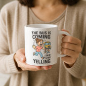 Grappige en Schattigee Ouders Ochtendschool Mok; S Koffiemok