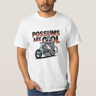Grappige en Schattigee Possum Lover Graphics T-shirt
