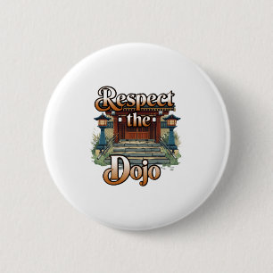 Grappige en stoute karate liefhebber graphics T-sh Ronde Button 5,7 Cm
