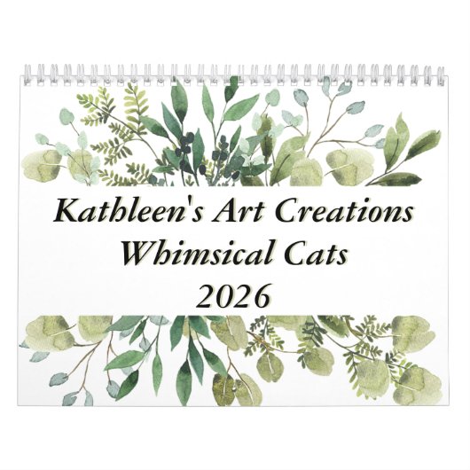 Grappige en Whimsical Kattenliefhebber Kalender (Hoes)