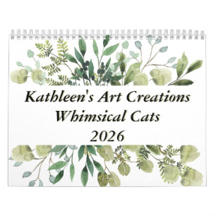 Grappige en Whimsical Kattenliefhebber Kalender