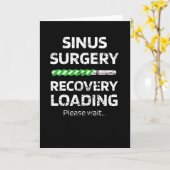 Grappige Endoscopische Sinus Chirurgie Herstelgesc Kaart (Gele Bloem)