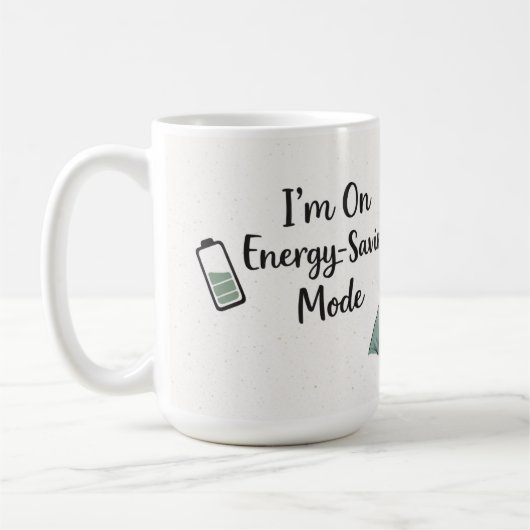 Grappige Energiebesparende Mok (Links)